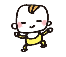 kimakima babys sticker #4490470