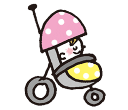 kimakima babys sticker #4490478