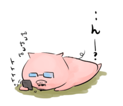 The dad who is a pig sticker #4490600