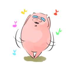 The dad who is a pig sticker #4490606