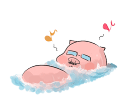 The dad who is a pig sticker #4490619