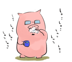 The dad who is a pig sticker #4490621