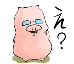 The dad who is a pig sticker #4490632