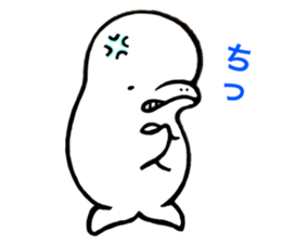 SHIRO TYAN of the white dolphin. sticker #4491017