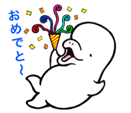 SHIRO TYAN of the white dolphin. sticker #4491027