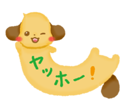 freely-Dachshund sticker #4491563