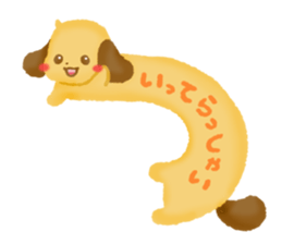 freely-Dachshund sticker #4491570