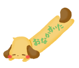 freely-Dachshund sticker #4491575