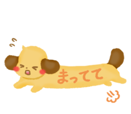 freely-Dachshund sticker #4491578