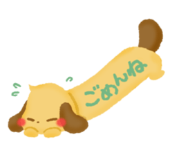 freely-Dachshund sticker #4491580