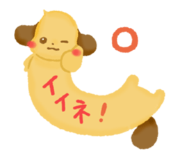 freely-Dachshund sticker #4491587