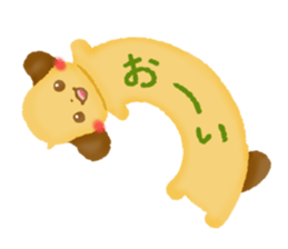 freely-Dachshund sticker #4491588