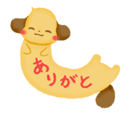 freely-Dachshund sticker #4491590