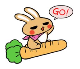 Go!Go!Rabbit sticker #4491744