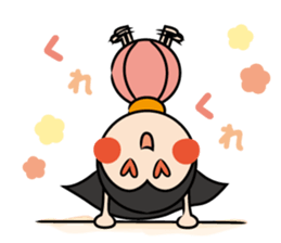 Japanese Ame chan sticker #4491804