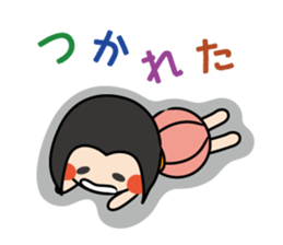 Japanese Ame chan sticker #4491825