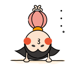 Japanese Ame chan sticker #4491826