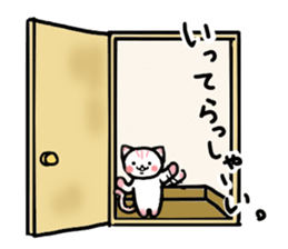 Pandaman and Cat 2 sticker #4491922