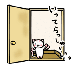 Pandaman and Cat 2 sticker #4491922