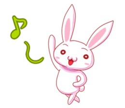kawaii nihon usagi (daily conversation) sticker #4491999