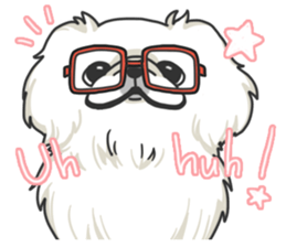 Pekingese. sticker #4492283