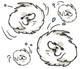 Pekingese. sticker #4492292