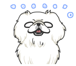 Pekingese. sticker #4492313