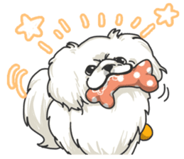 Pekingese. sticker #4492314