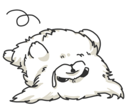 Pekingese. sticker #4492315