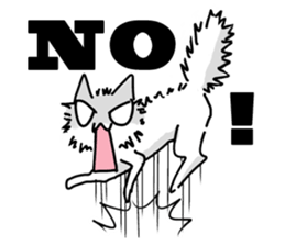 Cat to ask sticker #4492678