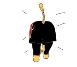 "Icchann"The cat(ver.marathon) sticker #4492726