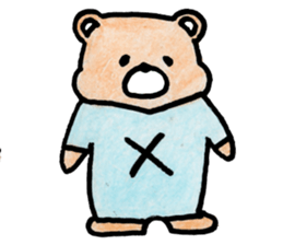 Kumagorou of a bear sticker #4493123