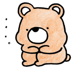Kumagorou of a bear sticker #4493127