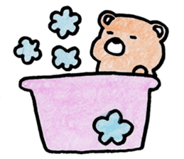Kumagorou of a bear sticker #4493155