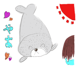 HUWA~Seal Sticker~ sticker #4493888