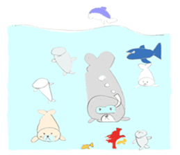 HUWA~Seal Sticker~ sticker #4493919