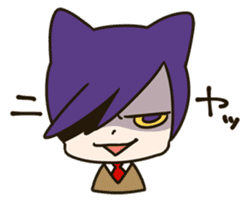 Chu2byo-Cat Chrisnyan Planet Nyankoro sticker #4493986