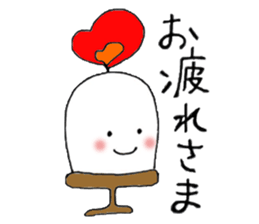 Unwind candle sticker #4494015