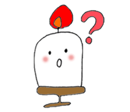 Unwind candle sticker #4494029