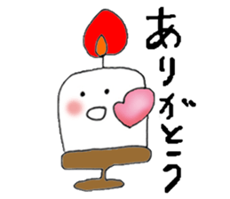 Unwind candle sticker #4494034