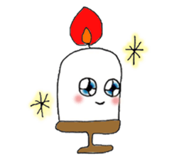 Unwind candle sticker #4494036