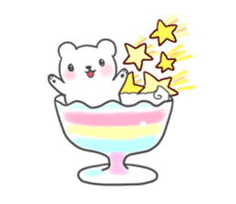 Polar Bear parfait sticker #4494100