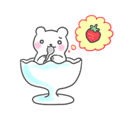 Polar Bear parfait sticker #4494109