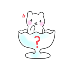 Polar Bear parfait sticker #4494113