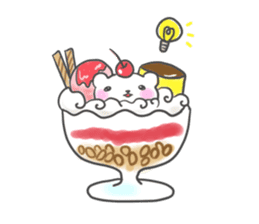 Polar Bear parfait sticker #4494115