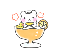 Polar Bear parfait sticker #4494120