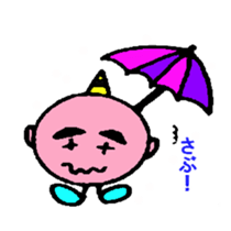 ogre pretty in a circle sticker #4494294