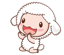 Happy Lucky Sheep sticker #4494809