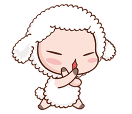 Happy Lucky Sheep sticker #4494818