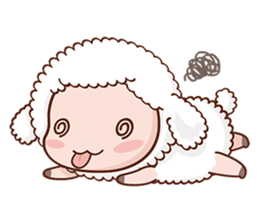 Happy Lucky Sheep sticker #4494825